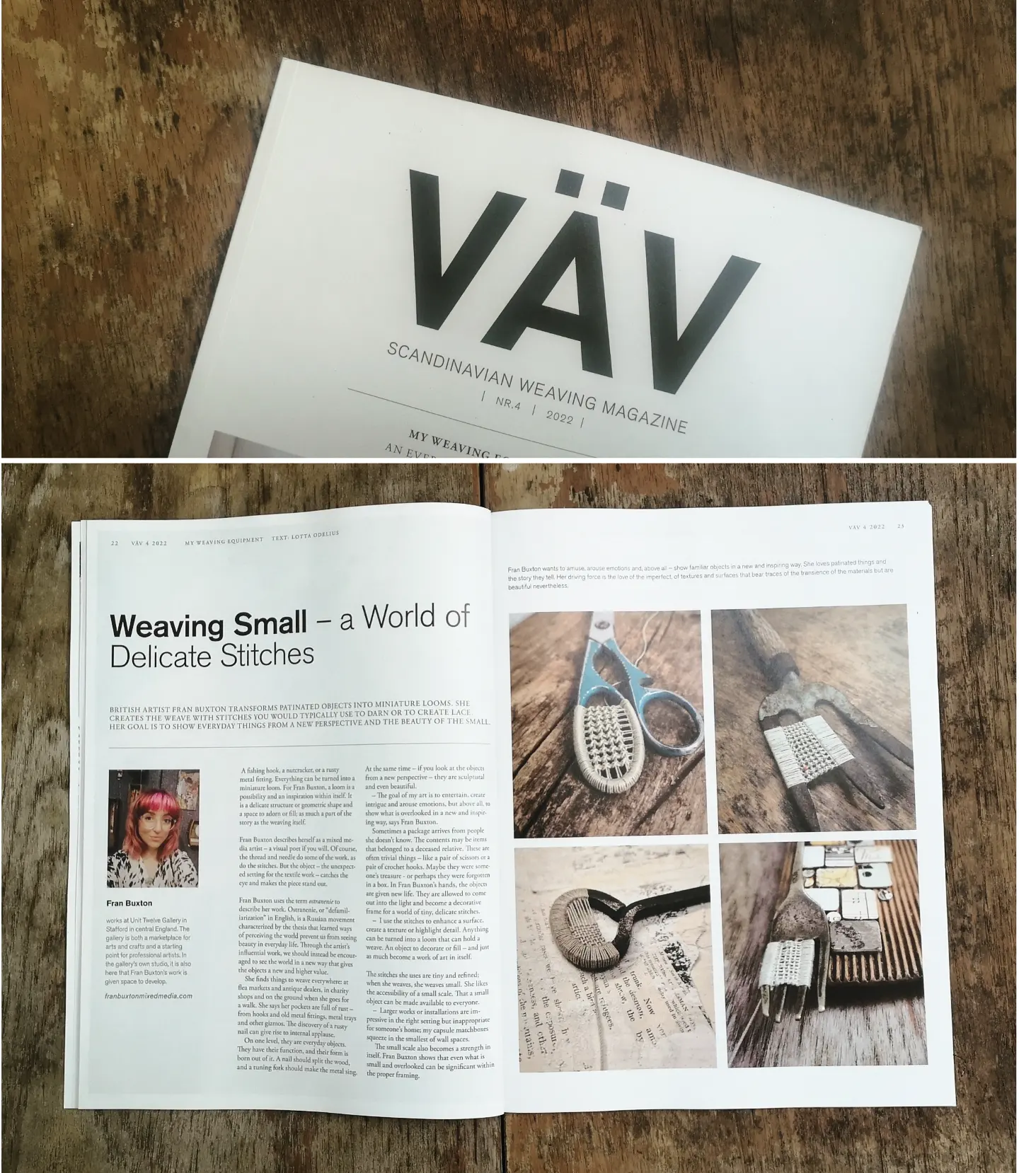 VAV Scandinavian Weaving Magazine Press