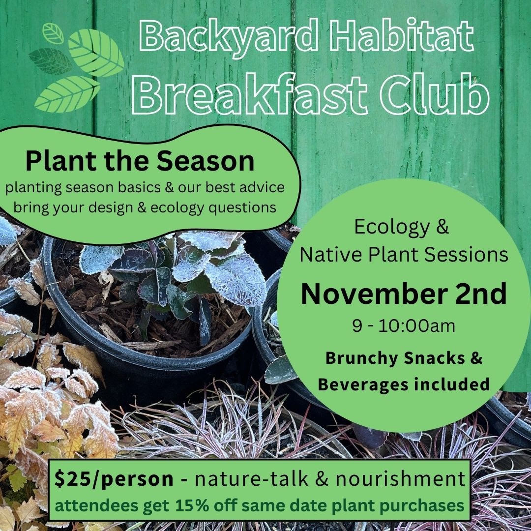 good year farms backyard habitat native plant talk