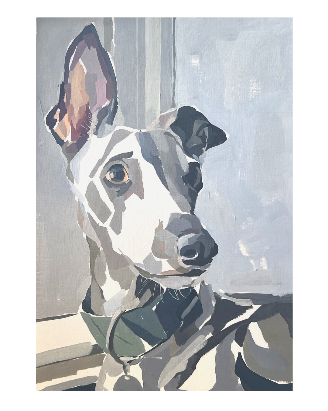 bundy whippet painting