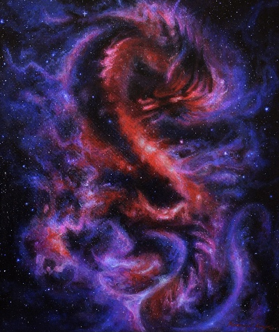 'Celestial Dragon' (2021) Morwenna King