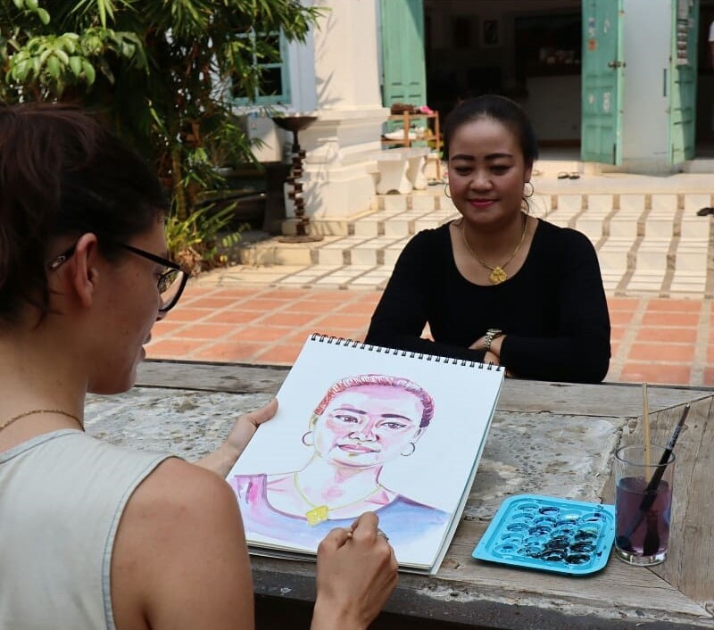 portrait au Laos