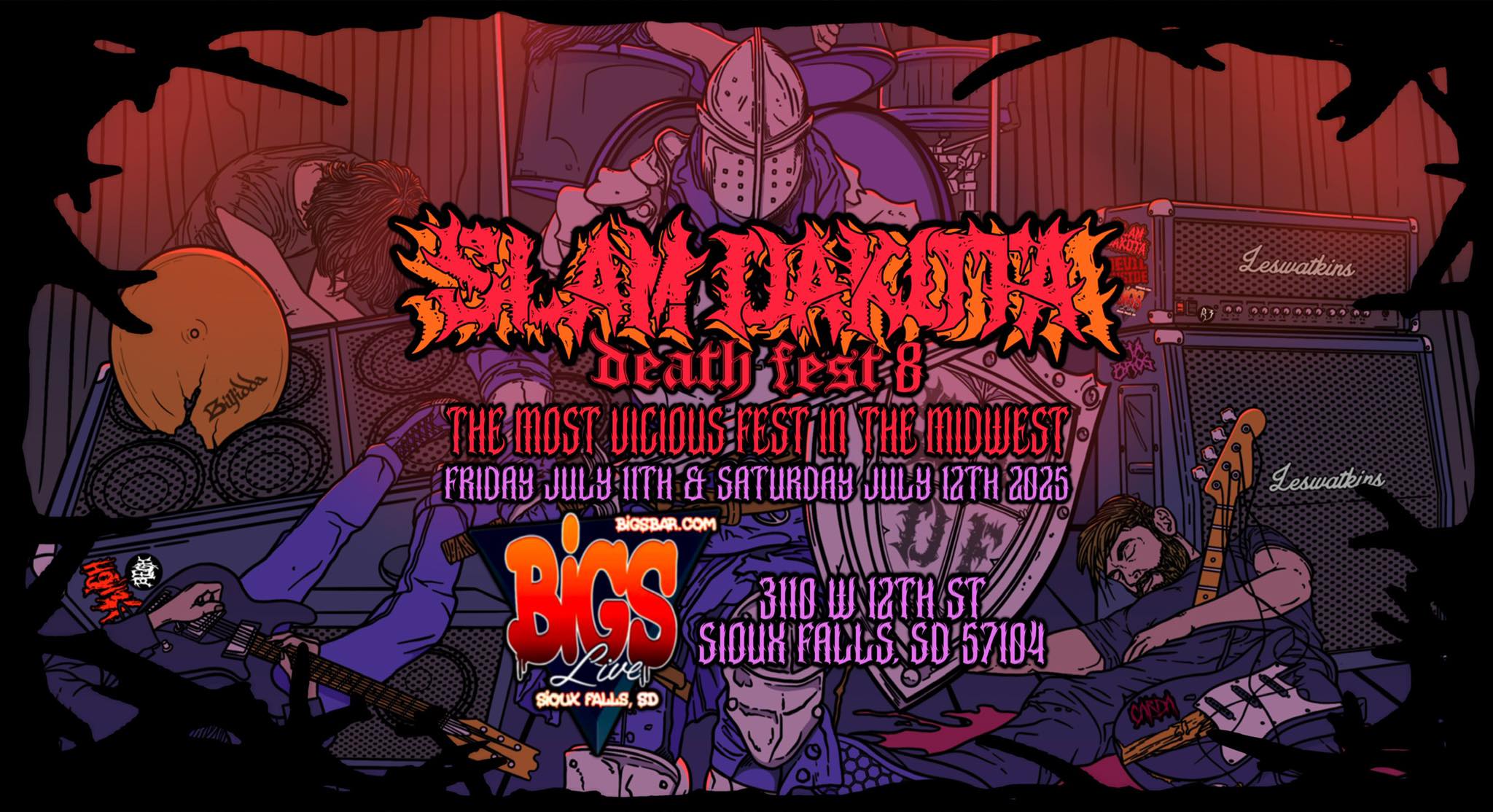 SlamDakota Death Fest poster