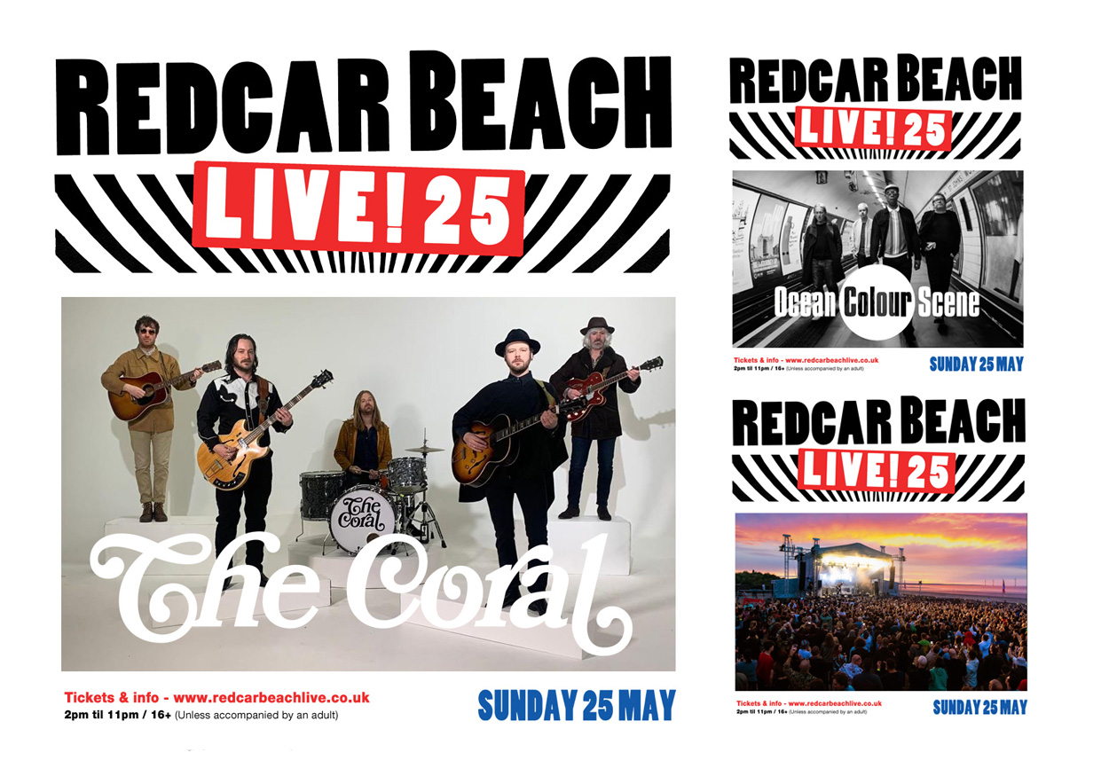 Redcar Beach Live