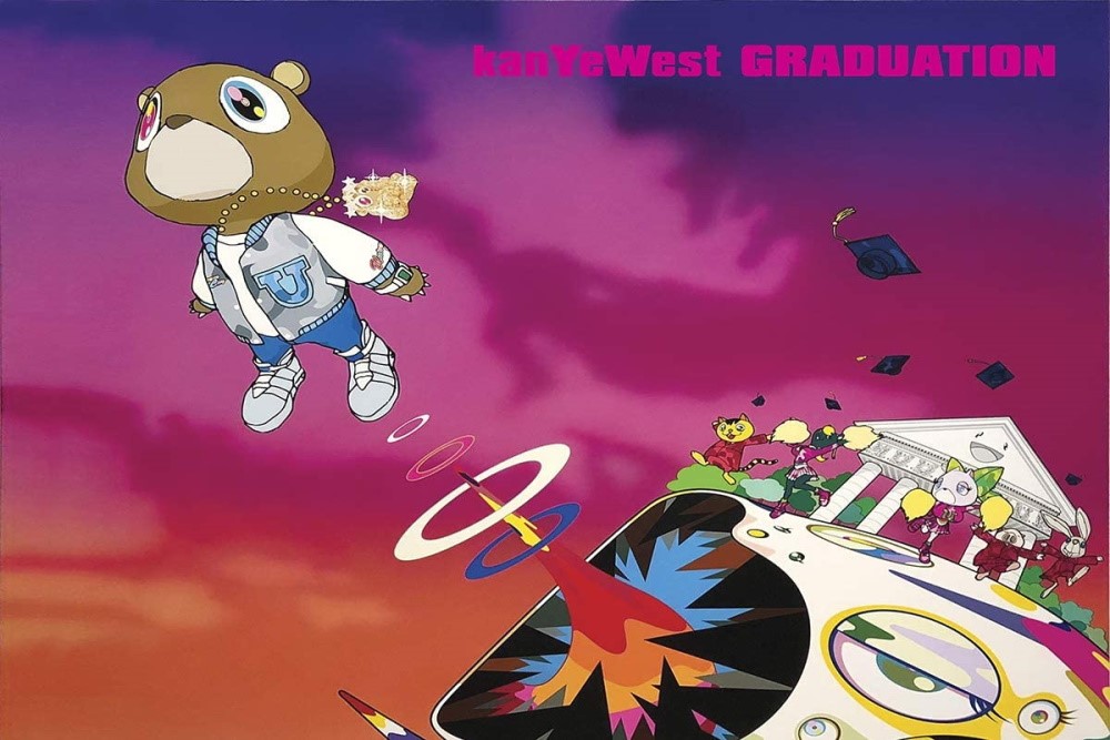 kanye west graduation album artwork