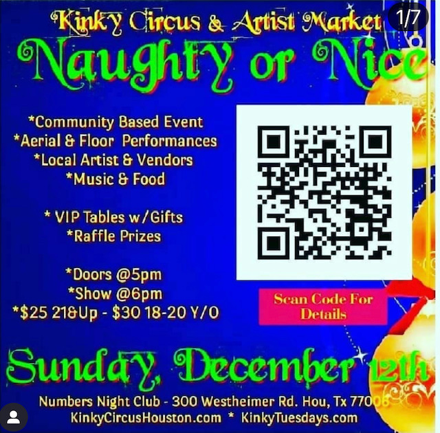 Kinky Circus December Naughty or Nice