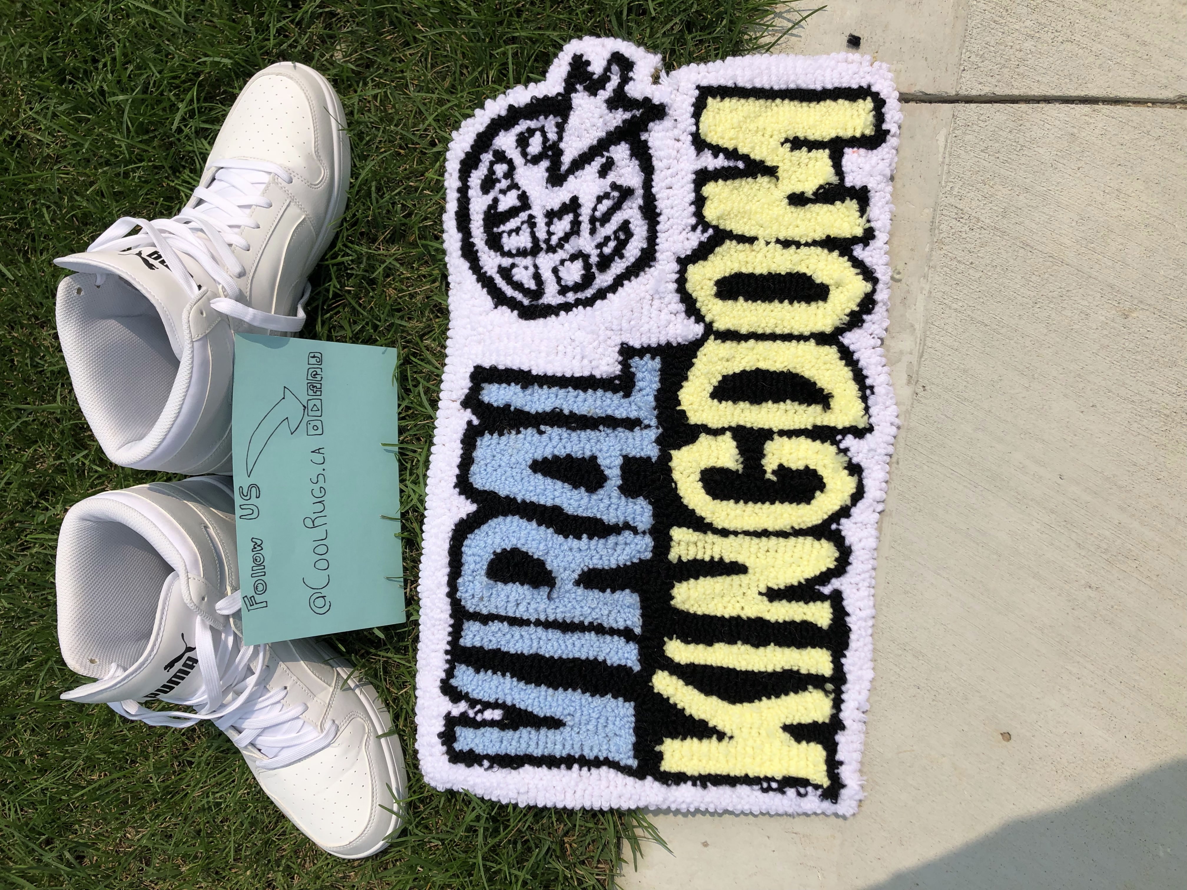 Viral Kingdom Logo Custom Rug