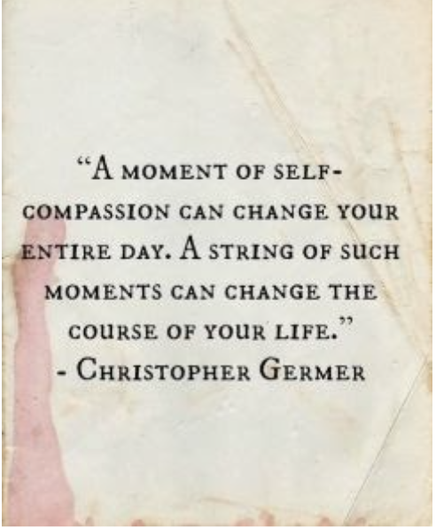 self compassion for YOU