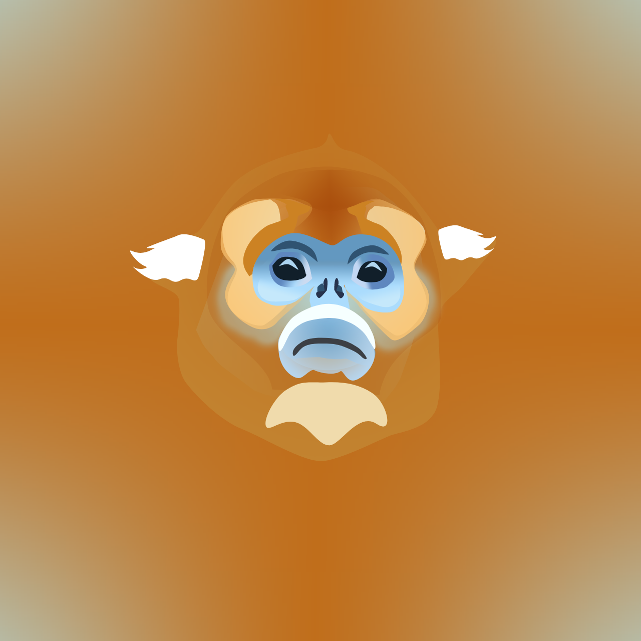 Blue Nosed Monkey