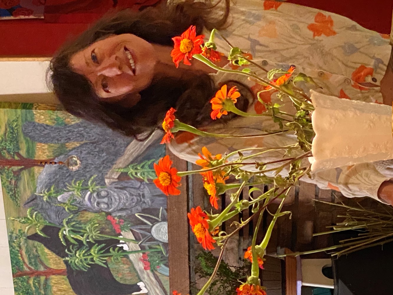 Karina Zedalis loves Mexican sunflowers