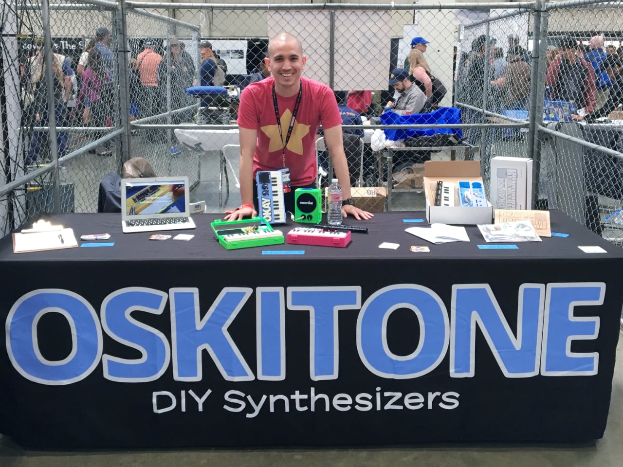Oskitone at Maker Faire