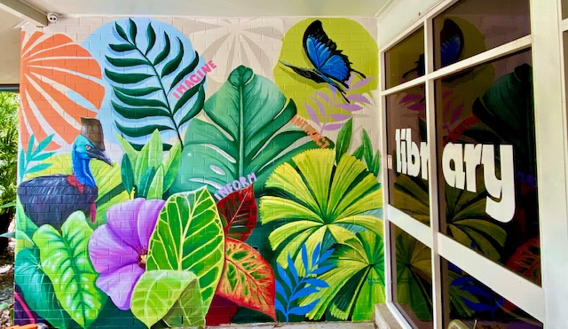 Mission Beach Mural lavinia Letheby