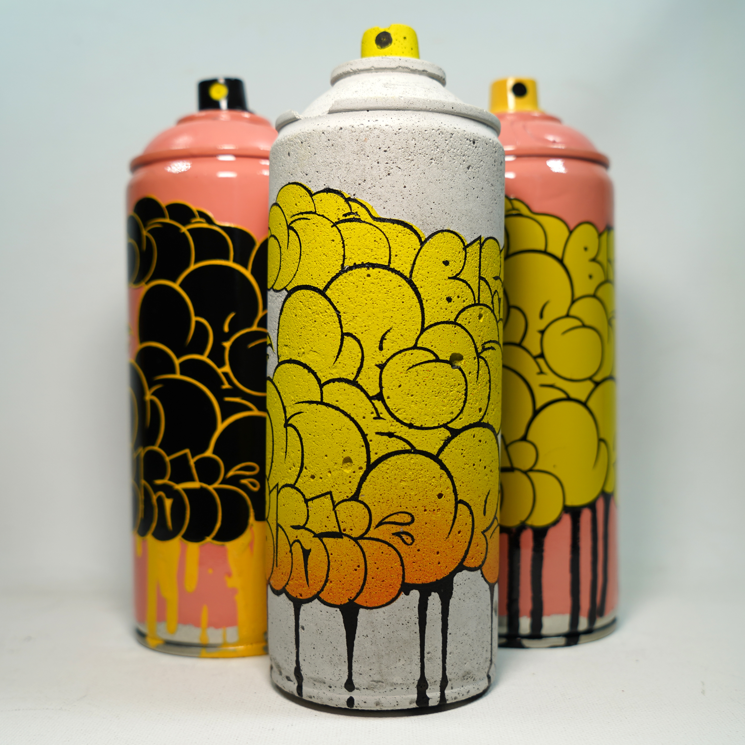 bush bushup concrete cans