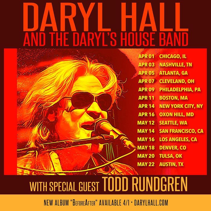 daryl hall tour band