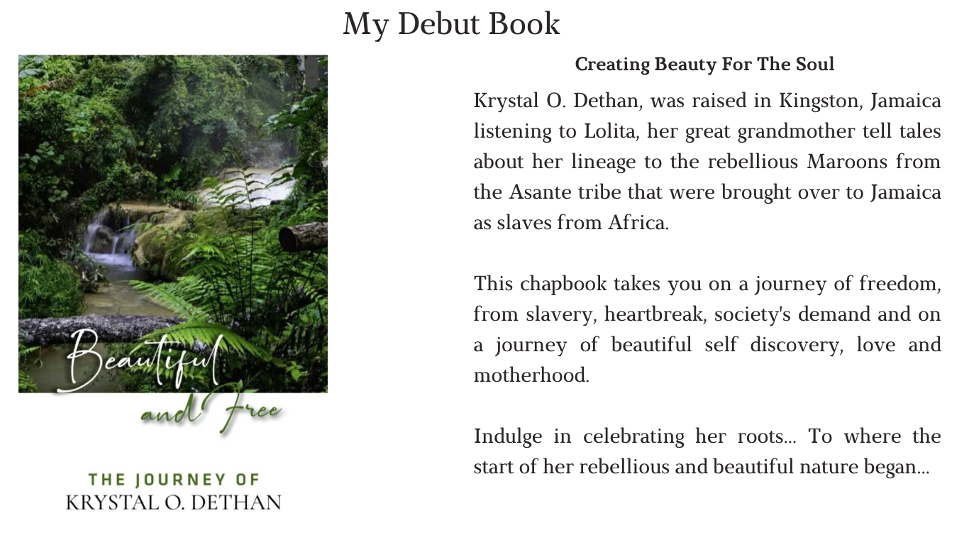 Beautiful and Free The Journey of Krystal O Dethan Ebook Poetry