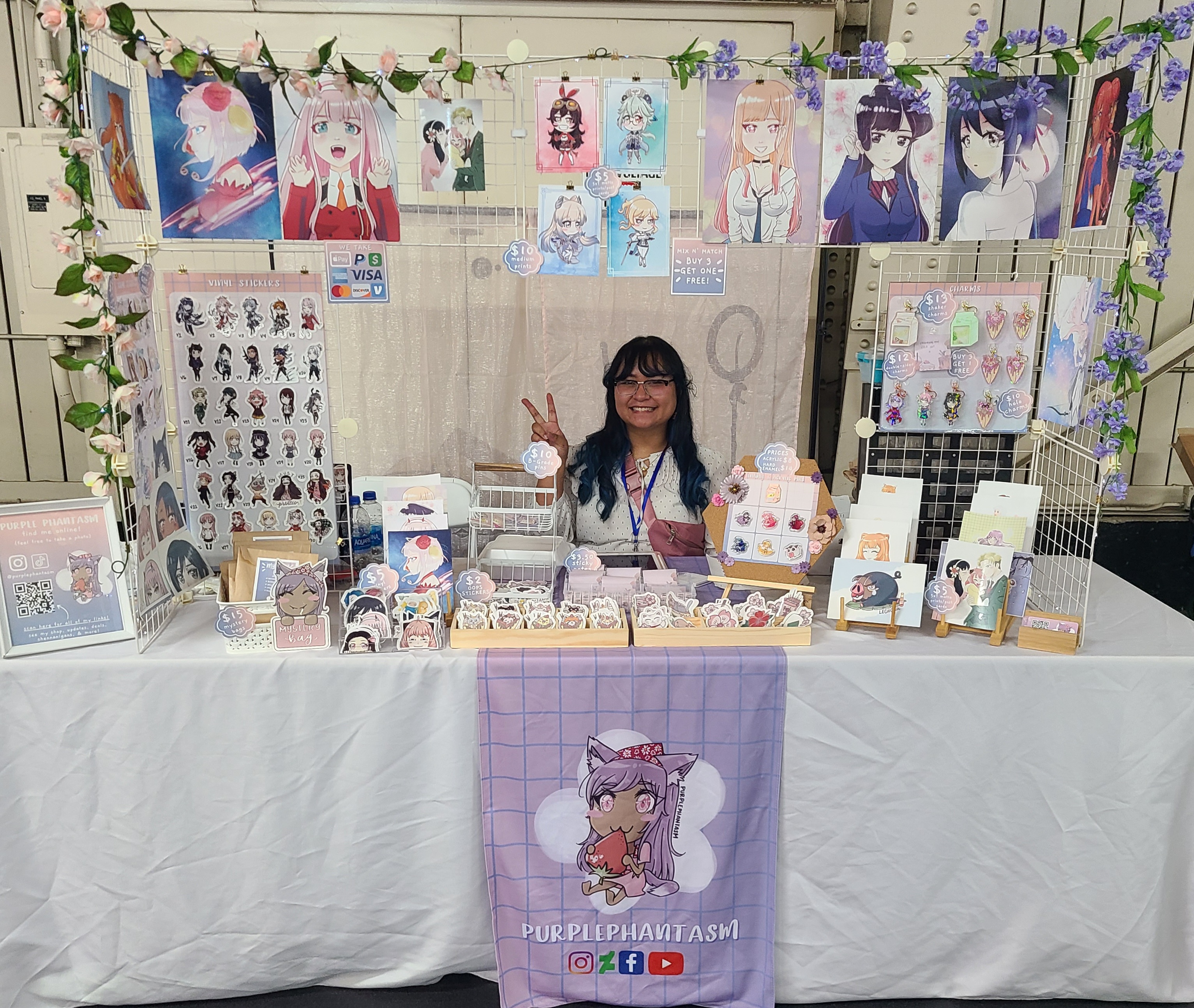 My table is just expanding at every event I go to! (Anime Fuse - June 2022)