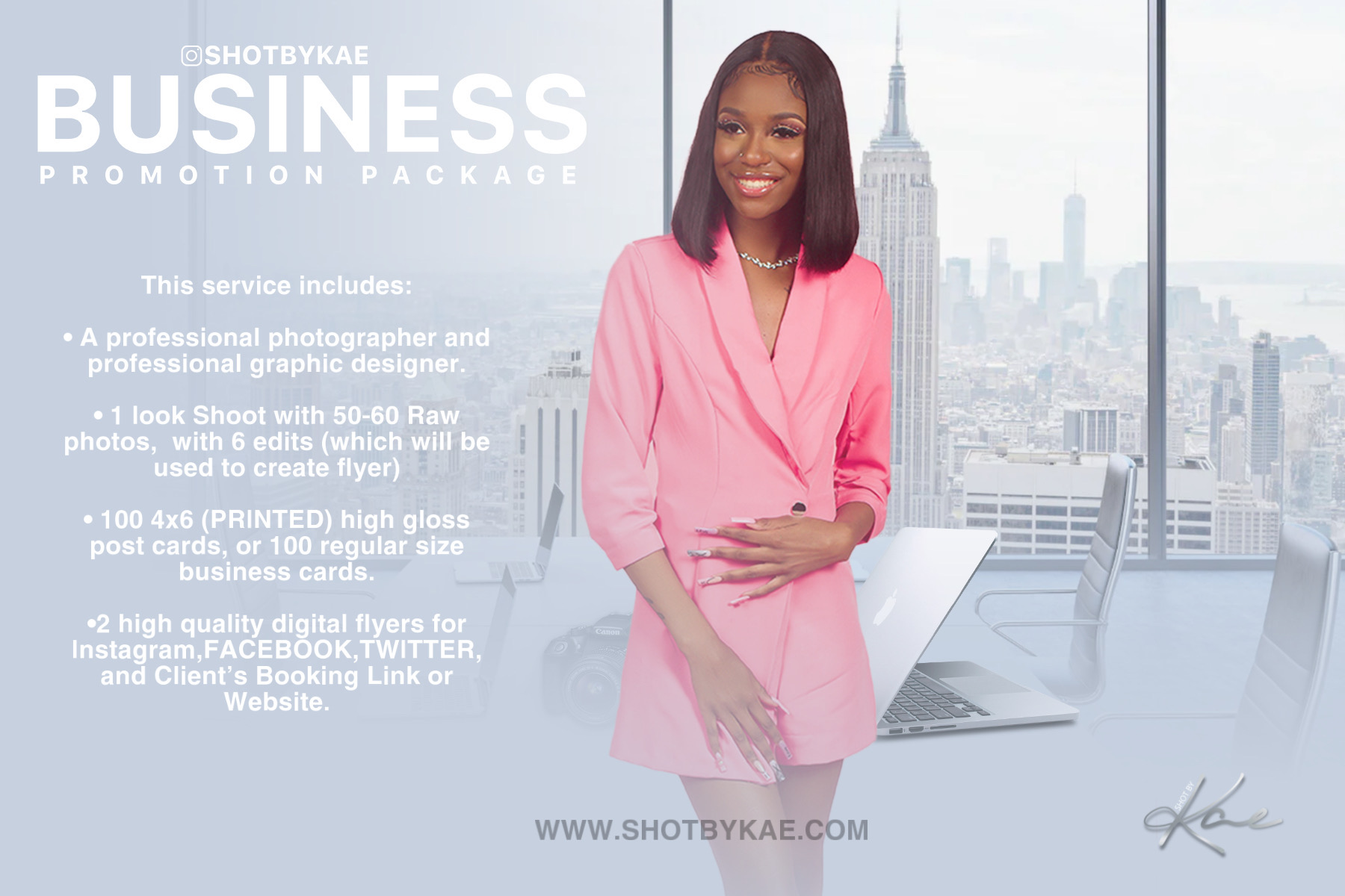 Business Promo Package w ShotbyKae