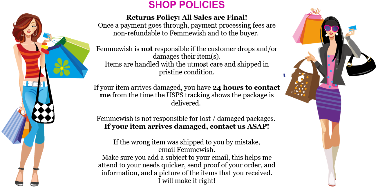 Shop Policies w/ Images