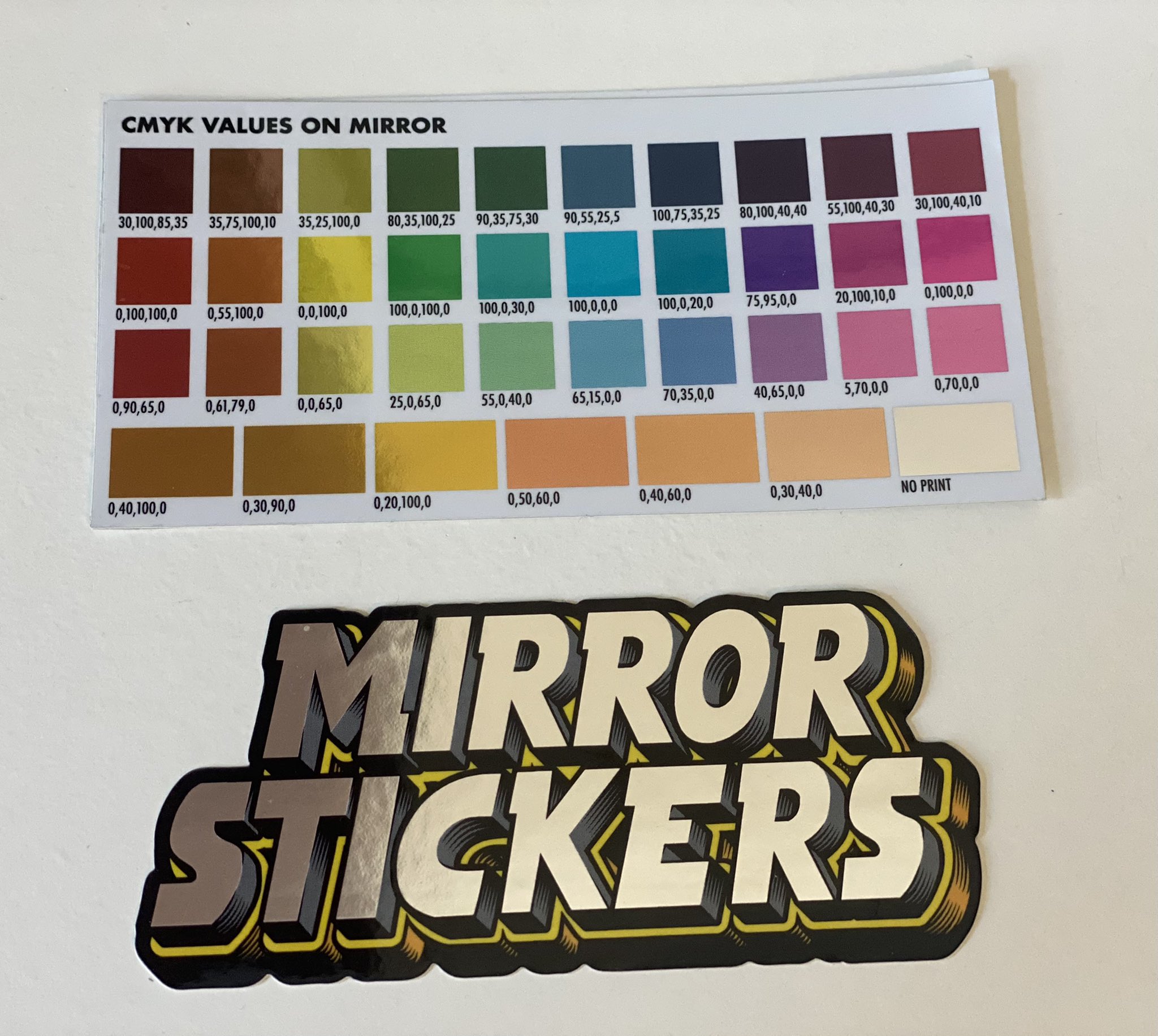 Mirror Stickers