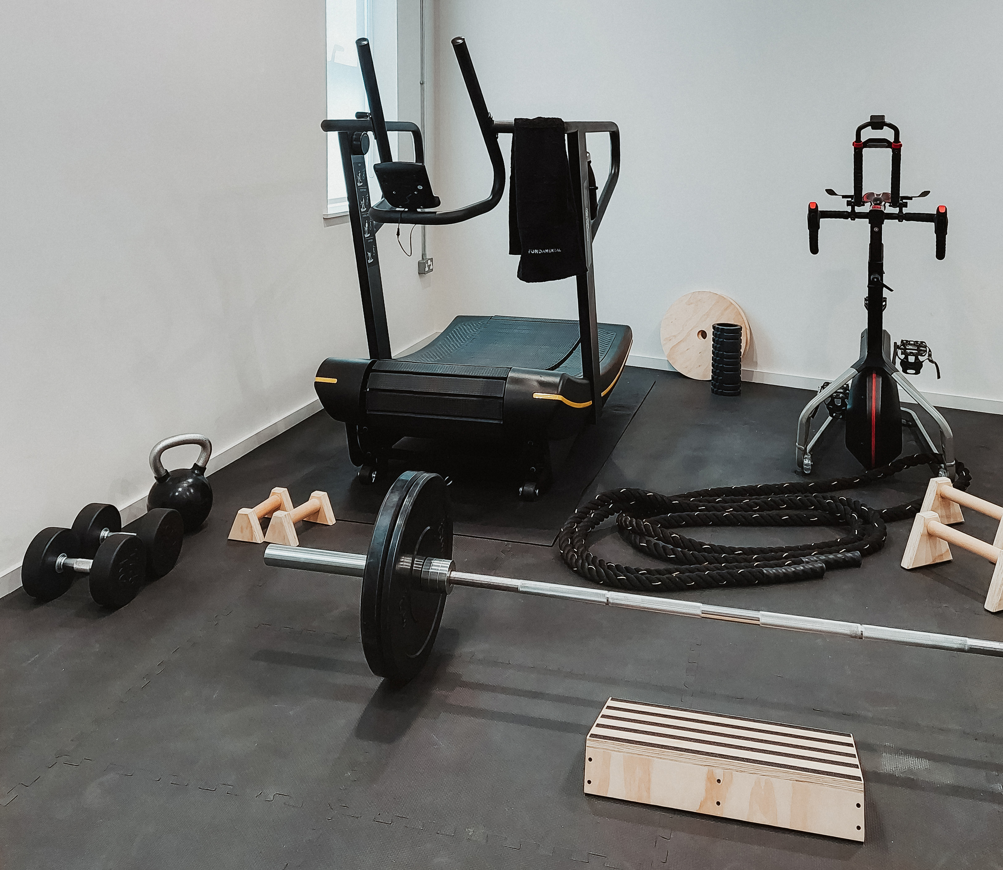 Fundamental Fitness handmade equipment for strength training, mobility and movement 