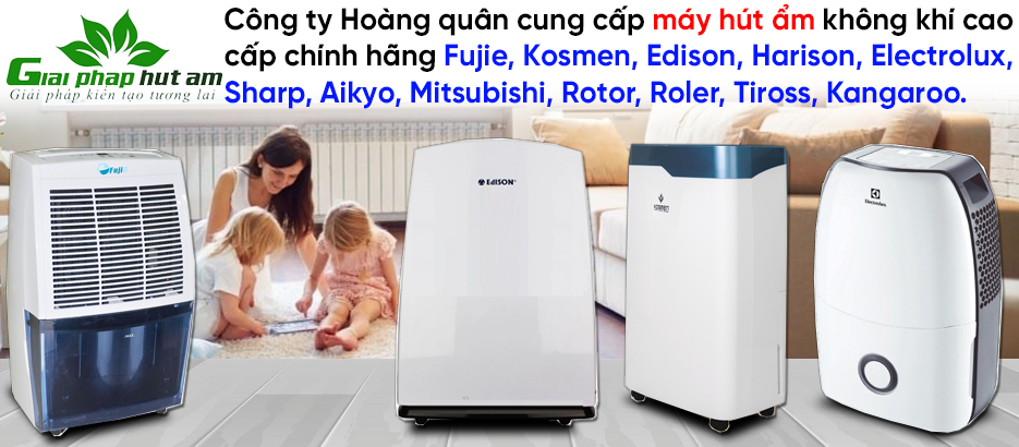 Máy hút ẩm không khí Hoàng Quân