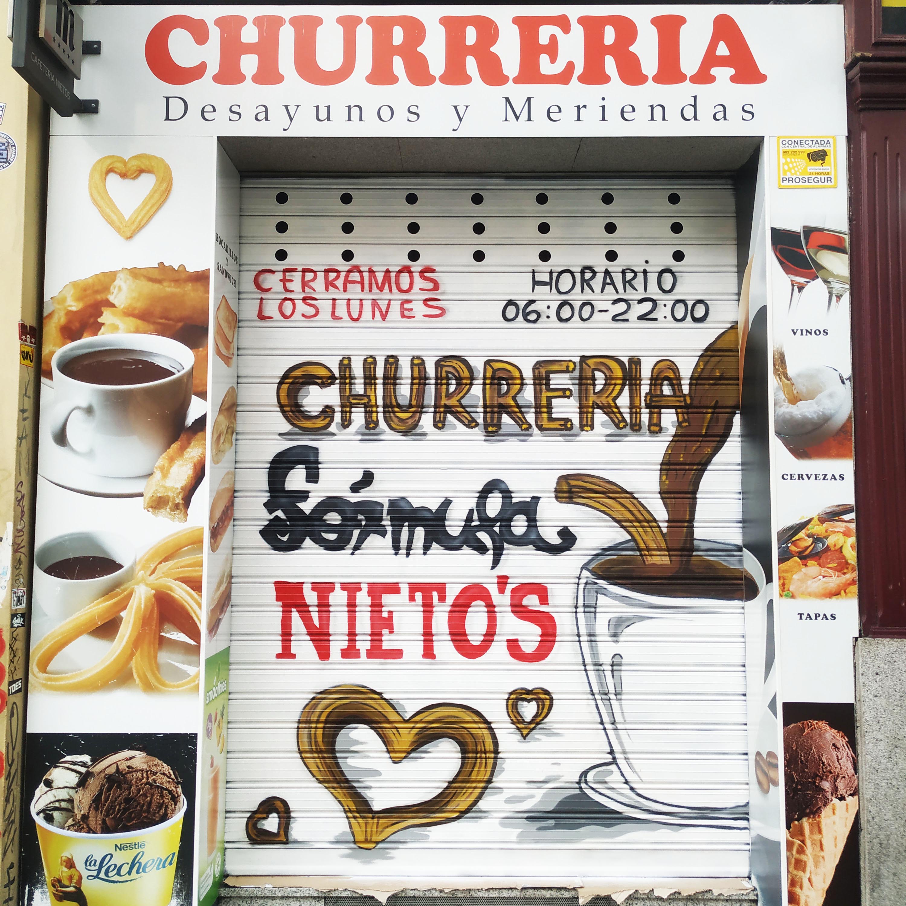 Cierre Churreria Nietos