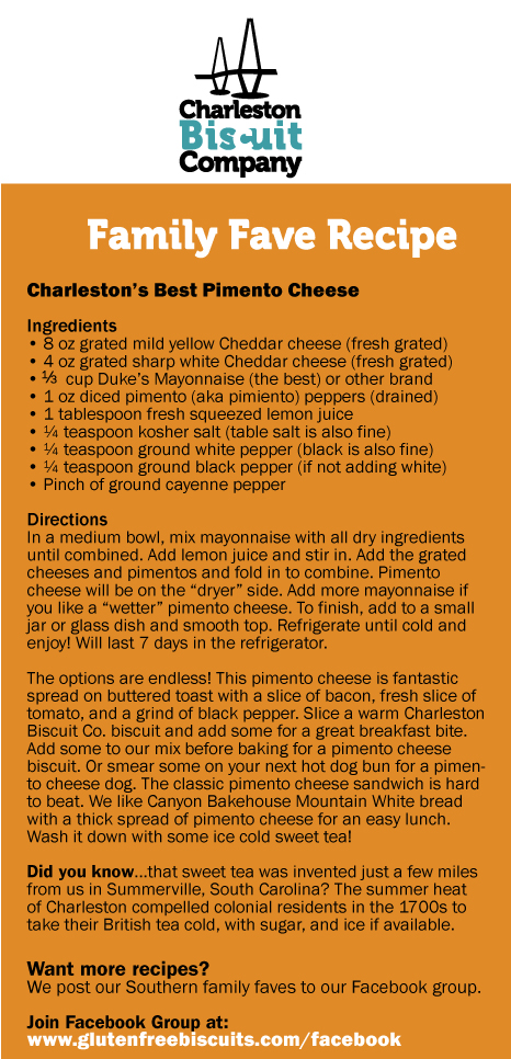 Gluten Free Pimento Cheese Recipe