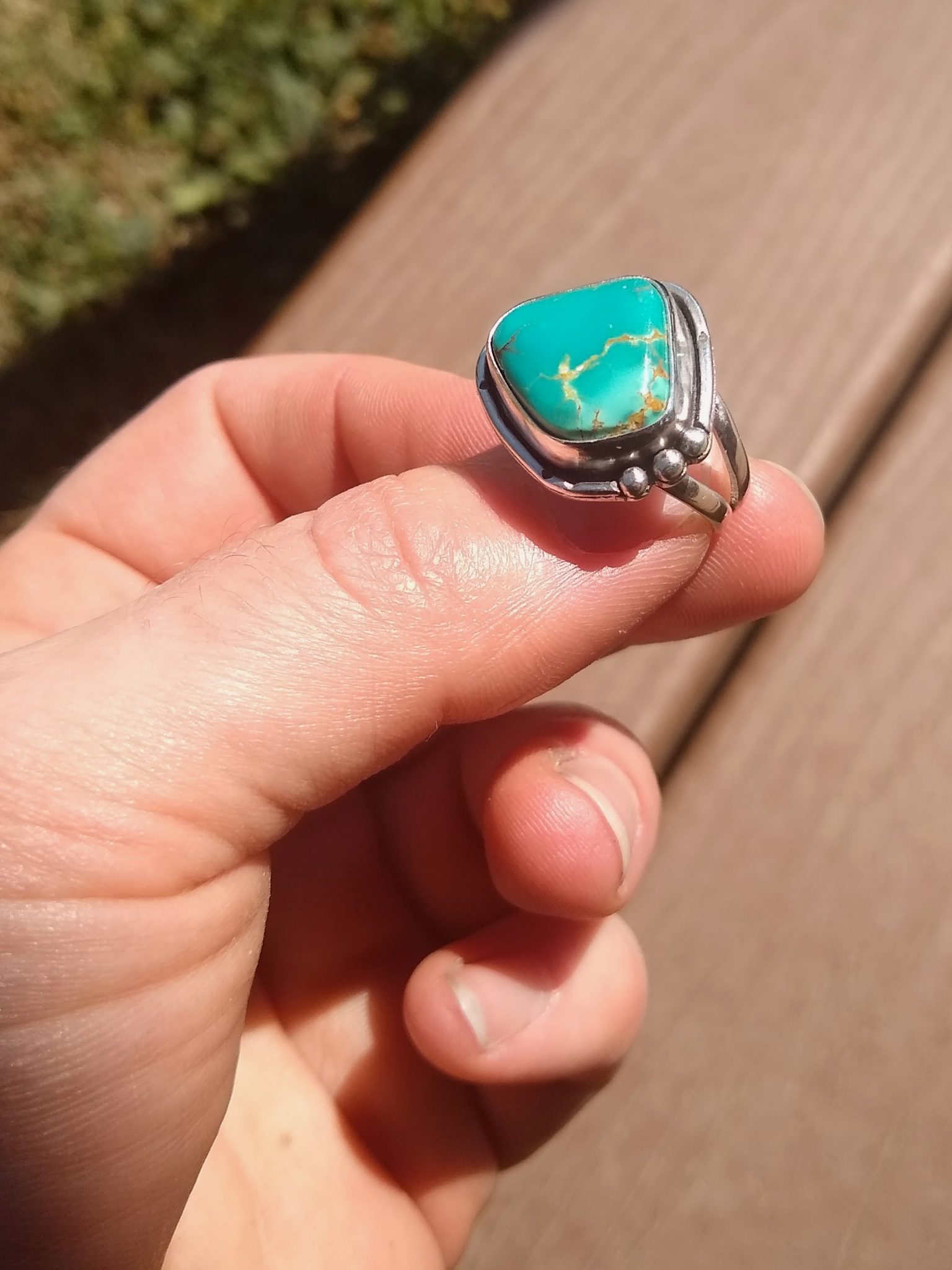 Royston Turquoise ring