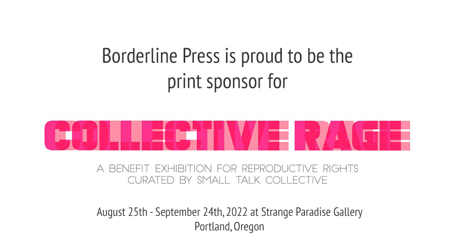 Print Sponsor for Collective Rage