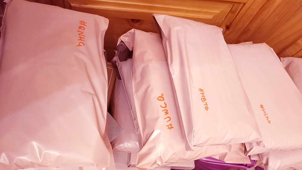 Some of the orders ready!