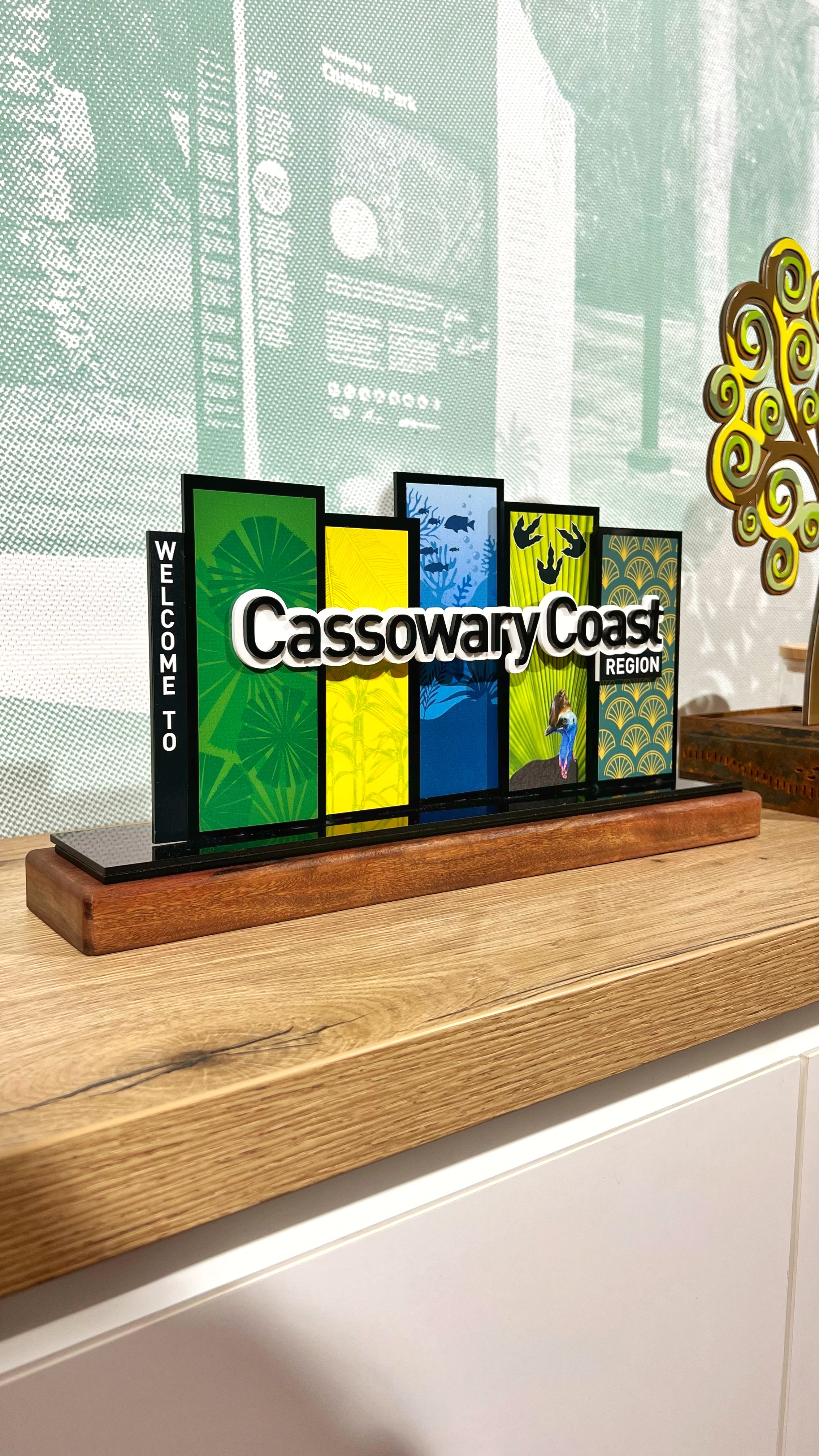 cassowary coast signage mini prototype sample