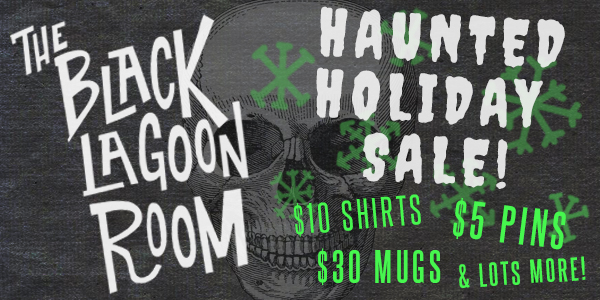 Check out all our Haunted Holiday Sale Stuff under "Products!"