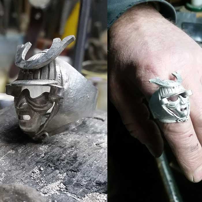 Crafting by Hand Samurai Ring