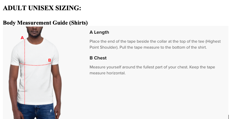 a) Points of model body measurements, front and back; (b