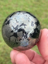 Image 6 of Pyrite In Magnetite Sphere #1107