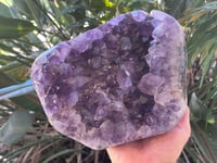 Image 5 of Amethyst Points Cluster With Polished Edges #1574