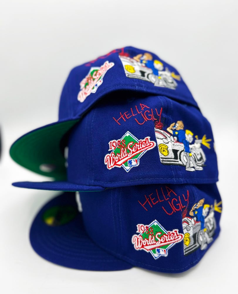 Image of Los Angeles Dodgers “Hella Ugly” fitteds 1of1s