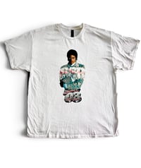 Image 1 of Michael Jackson Rhinestone Tee (White)