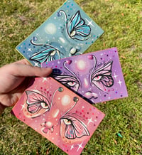 Image 1 of Butterfleyes - canvas set of 3