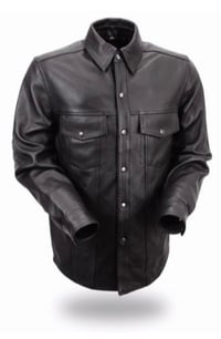 Image 1 of Murder Crew leather shirt 
