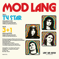 Image 2 of MOD LANG  "TV Star" 7" single JAW075 *PRE-SALE