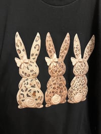 Image 3 of Leopard Print Bunny Tee 