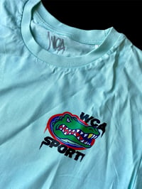 Image 3 of WCA Sport "Croco logo" Blue Caribean