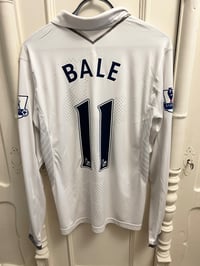 Image 9 of Tottenham Hotspur “BALE 11” 2012/13 Home LS Shirt + patches (M)