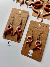 Image 4 of Worm Earrings🪱