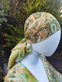 Image 3 of Pefkos co ord sarong set oranges lemons and gold 6-16 uk