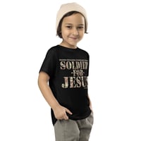 Image 2 of Soldier For Jesus Dark Toddler Short Sleeve Tee