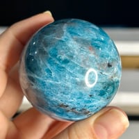 Image 4 of Blue Apatite Sphere (22B)
