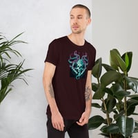 Image 12 of Kraken Style Colorful Skull Unisex t-shirt