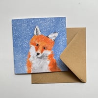 Image 5 of Foxes - Set Of 4 Luxury Greetings Cards