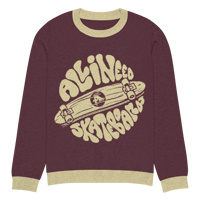 Old school Knitted crew neck sweater